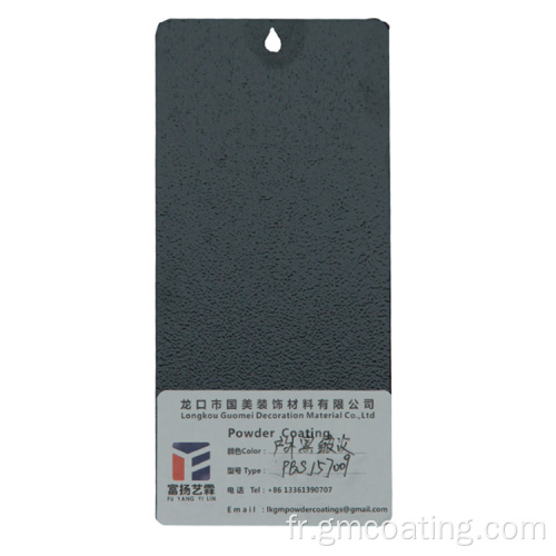 RAL 7024 revêtement en poudre gris graphite haut brillant